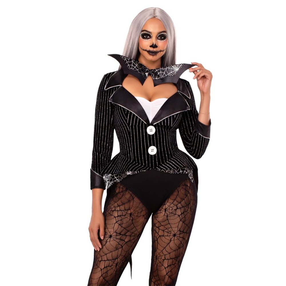 Two Piece Halloween Baddie Costume Set